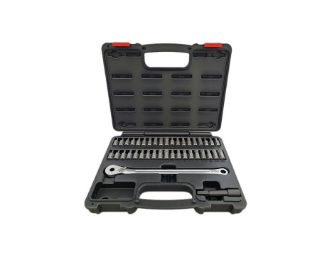 40-piece bit set with ratchet wrench