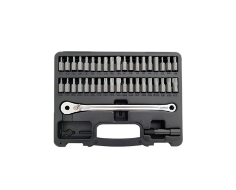 40-piece bit set with ratchet wrench, Image 3