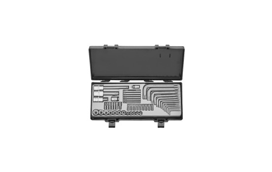 Force 1/4", 5/16" & 3/8" Torx bit set 52 pieces