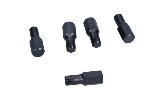 Rooks Bit 10 mm (3/8") Many-tooth M8 x 30 mm, 5 Pieces