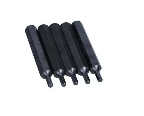 Rooks Bit 10 mm (3/8") Hexagon socket 4 mm x 75 mm, 5 pieces