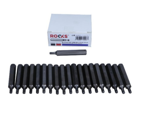 Rooks Bit 10 mm (3/8") Ribe M5 x 75 mm, 20 pieces