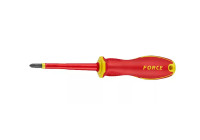 Force insulated pozidriv screwdriver PZ.0 145mmL