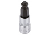 Bitdop 1/4 ", hexagon socket with ball end 7mm