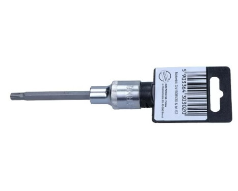 Rooks Bit Socket 1/2, 100 MM, RIBE 6, Image 2