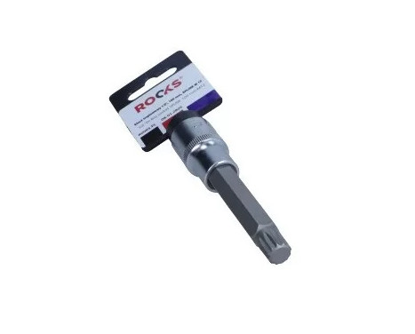 Rooks Bit Socket 1/2, 100 MM, SPLINE M 12