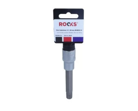 Rooks Bit Socket 1/2, 100 MM, SPLINE M 12, Image 2