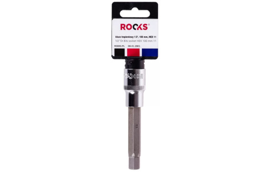 Rooks Bit Socket 1/2'', 100mm hex 11