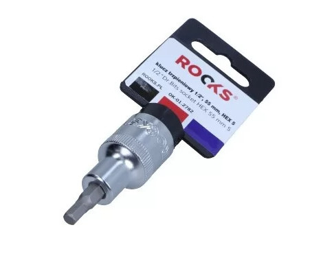 Rooks Bit Socket 1/2'', 55mm hex 5