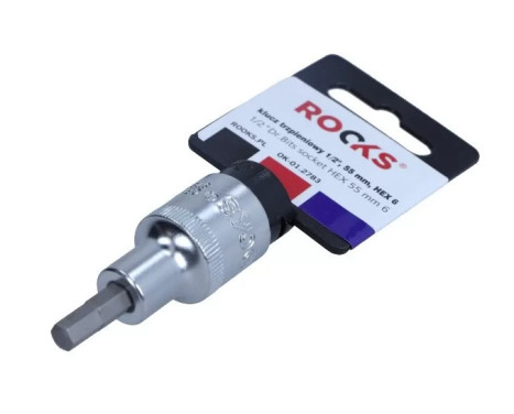 Rooks Bit Socket 1/2'', 55mm hex 6