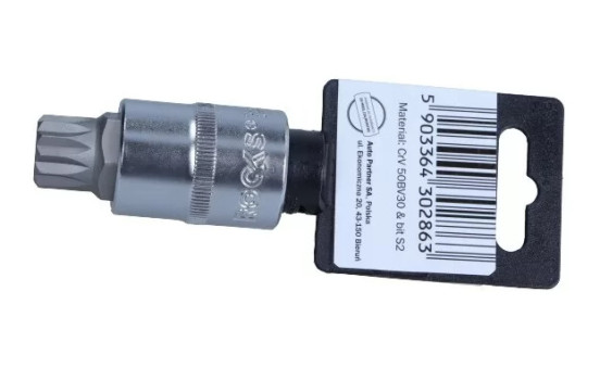 Rooks Bit Socket 1/2, 55 MM, Multi-tooth M18, Image 2