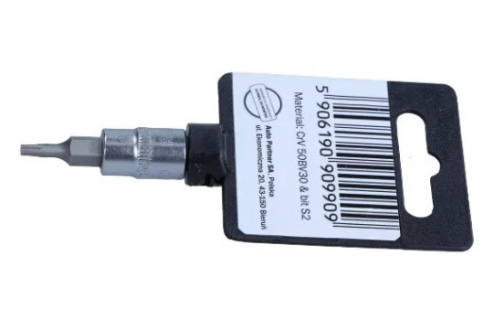 Rooks Bit Socket 1/4", Torx 5 with hole TS10, Image 2
