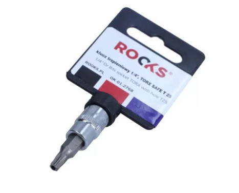 Rooks Bit Socket 1/4" Torx T25