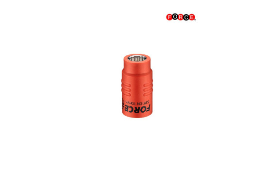 Force Socket 3/8" 12-sided insulated 19mm