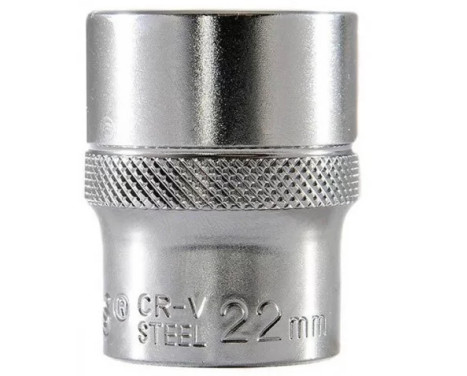 Rooks Socket 1/2", 6-sided, 22 mm