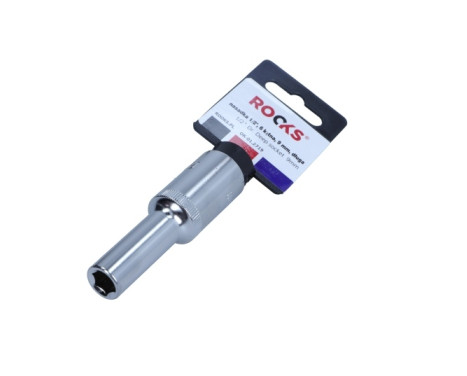 Rooks Socket 1/2", 6-sided, 9 mm, long