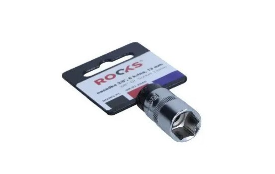 Rooks Socket 3/8", 6-sided, 13 mm