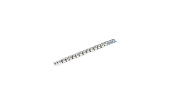 Force 1/2" Socket Rail Empty (9 Pieces), Image 2