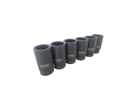 3/4'' Impact socket set long 12-sided / 6-piece, Image 4