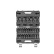 Force 1/2" Hex, Torx & Spline Impact Socket Set 26 Piece, Thumbnail 2