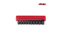 Force 1/2" Impact Socket Set 10 Piece