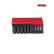 Force 10-piece 1/2" Impact Socket Set 12-sided (85mmL)