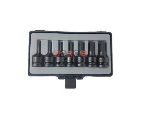 Force Bit Socket Set 1/2" Power SAE 7 pieces, Image 2