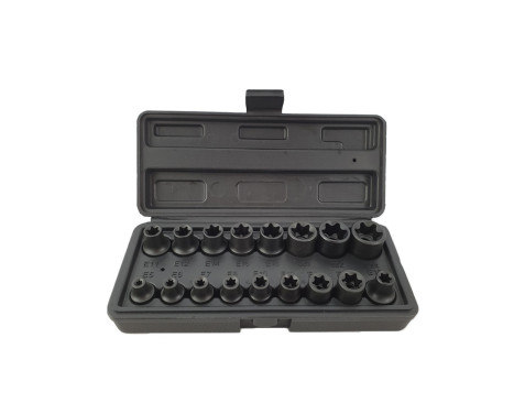 3/8'' & 1/2'' Impact socket set E-Torx