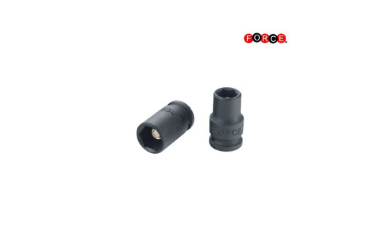 Force Power socket 3/8" magnetic 6-sided 12mm, Image 2