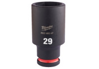 Milwaukee SHOCKWAVE™ Impact Socket 1/2" long 29 mm - 1 piece