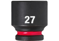 Milwaukee SHOCKWAVE™ Impact Socket 1/2" Short 27mm - 1 Piece