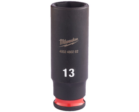 Milwaukee SHOCKWAVE™ Impact socket 1/4" deep 13mm-1pc