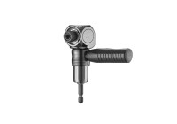 Angle driver drill tool with quick release