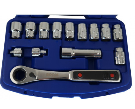 Rooks Socket set with ratchet 14-piece, Image 2