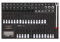 Sonic Socket set 1/2", 105-piece