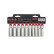 3/8" Socket set long Spline 10 pieces