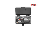 42pcs 1/4" 6pt. Socket Set