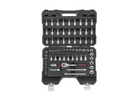 68pc 3/8"DR. 6pt. Flank & star socket combination set