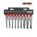 9pc 1/2" DR. Ribe socket bit set (100mmL), Thumbnail 2