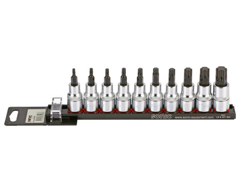Bitdopset 1/2 ", TX10-piece on rail