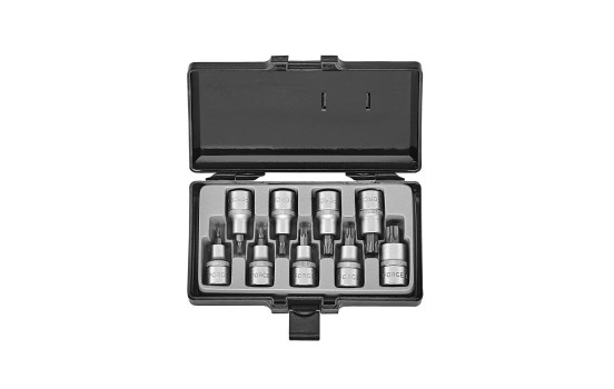 Force 1/2" Bit socket set Torx 9 pieces