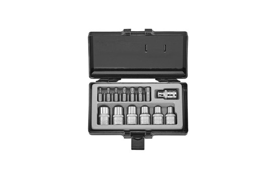 Force 1/2" Socket set Torx 14 pieces