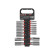 Force 1/4", 3/8" & 1/2" 6-sided Long socket set 17-piece, Thumbnail 2