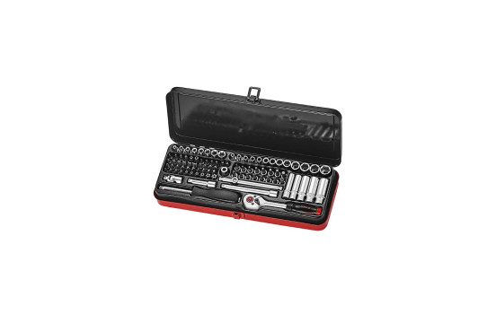 Force 1/4" combination socket set 91 pieces