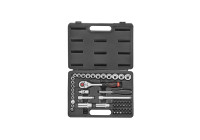 Force 3511 3/8 Socket Set 6-sided 51 pieces