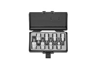 Force 40811 1/2 Bit Socket Set Spline 8 Piece