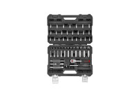 Force Socket and Bit Socket Set 1/4" 56 pieces