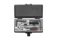 Force Socket Set 1/4" 12-sided 31 pieces