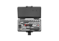 Force Socket Set 1/4" 6-sided 42 pieces