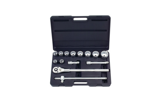 Force Socket Set 3/4" 12-point SAE 14-piece